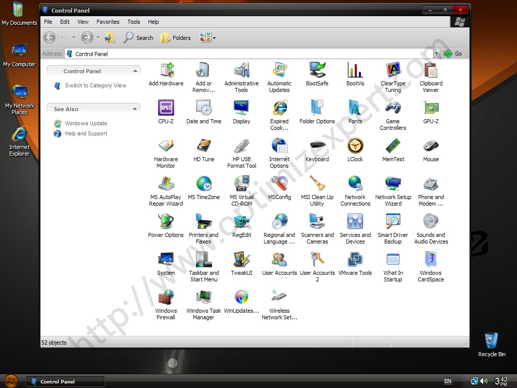 Windows xp sp3 terbaru 2011. Berikut beberapa screenshot nya.