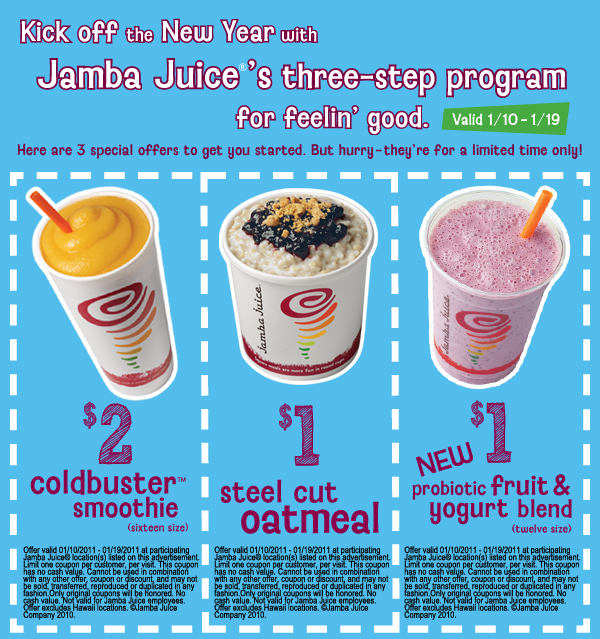 michele bachmans jamba juice coupon