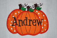 Three Pumpkins- AA