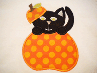Cat with Pumpkin - AA