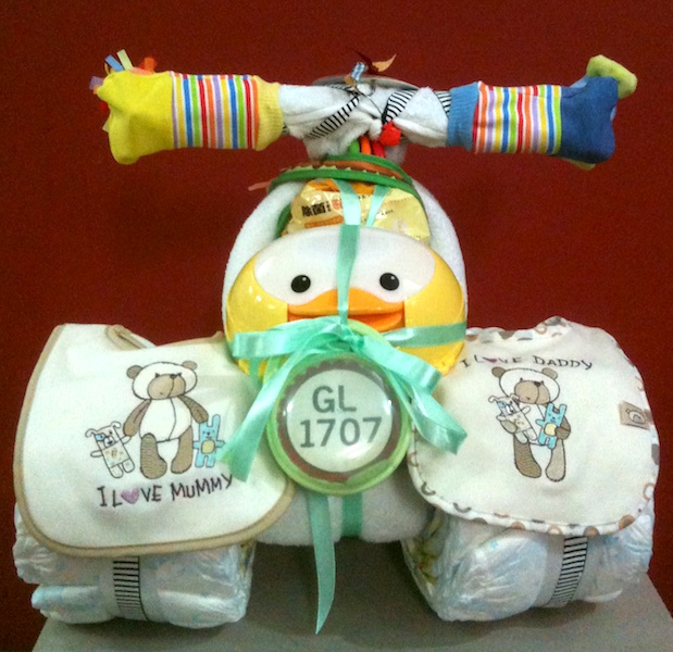 Craftyfingerz: Trike diaper
