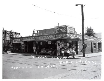 Vintage 23rd & E Cherry (Greenfield's Grocery etc.)