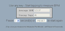 Tap Beats Per Minute