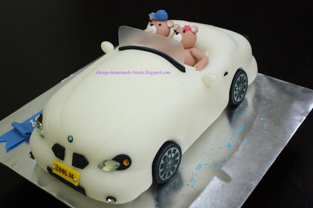Sheny's Homemade Treats: BMW Convertible Car Cake