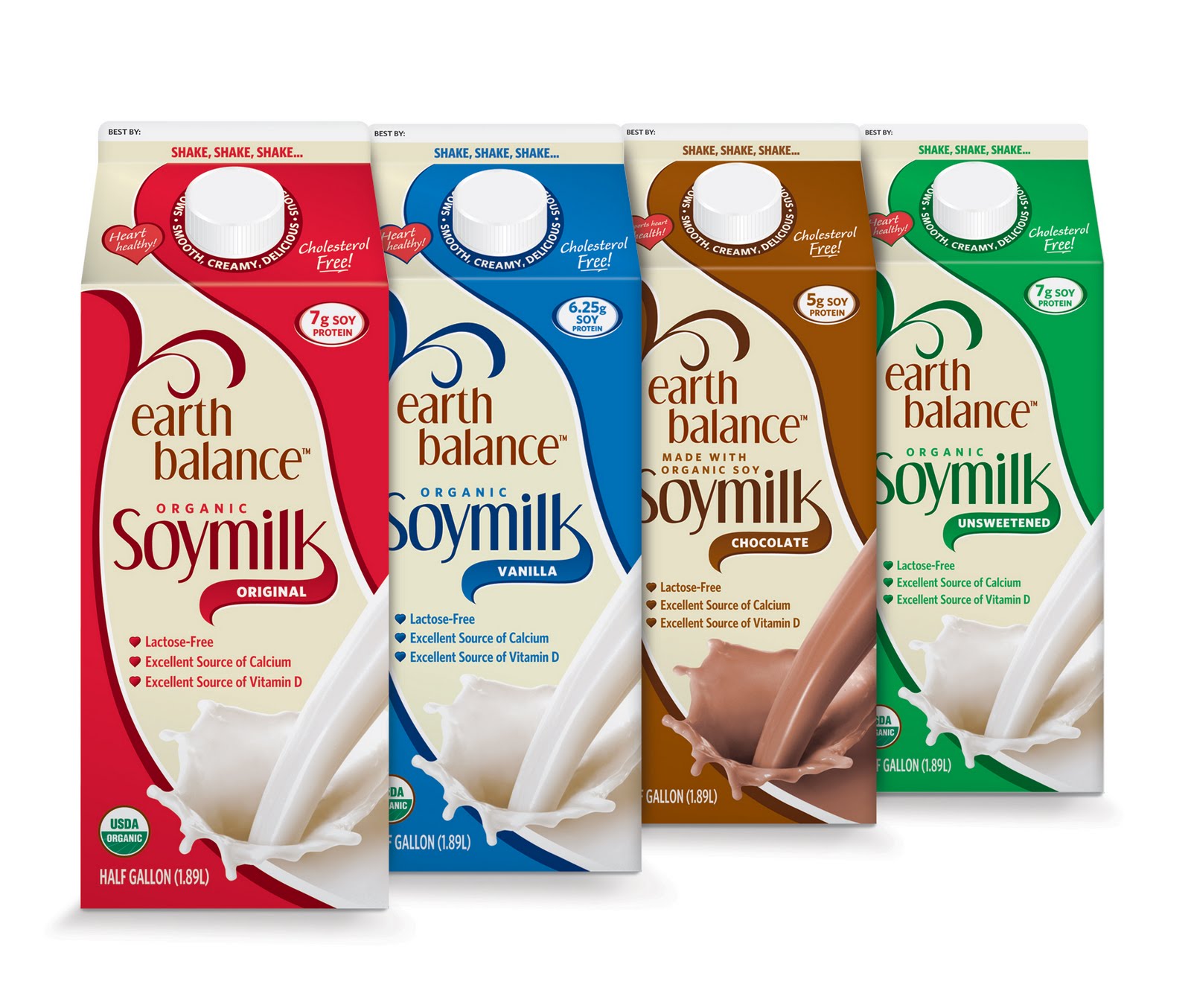 Vegan Wednesday! Earth Balance soy milks! Food for Thought Insider