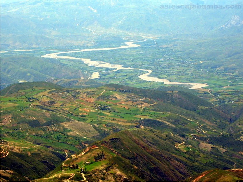 Hidrografía:  El río Condebamba