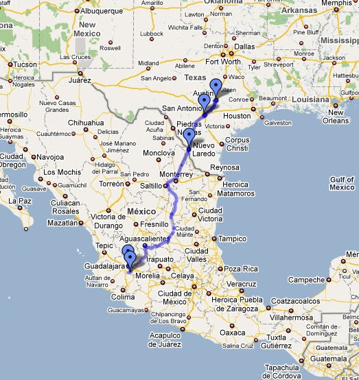 Bob Welch's Blackberry Tales: Nuevo Laredo - Crossing the Border into 