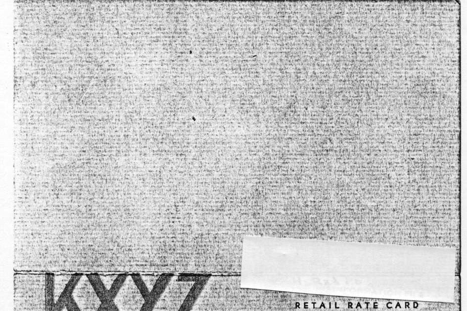 Houston Radio History A KXYZ Gallery