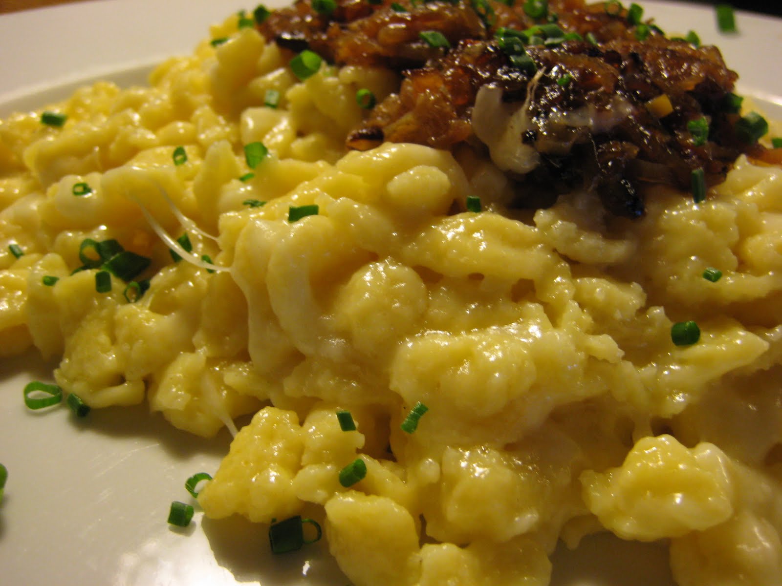 Kässpätzle-Testesser: Hermine, es schmeckt!
