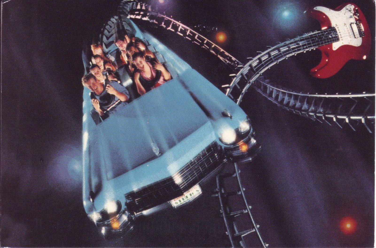 The World in Postcards Sabine's Blog Rock'n Roller Coaster, Disney