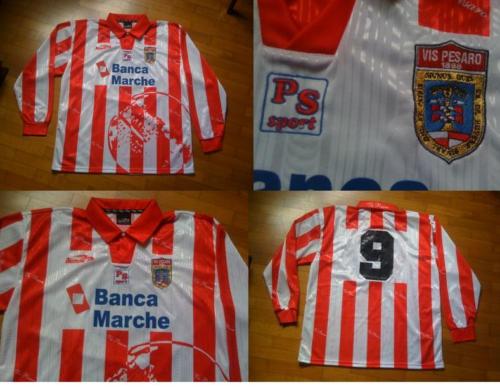 shirt match worn VIS PESARO 2001 2002 IL PRIMO DATABASE DELLE