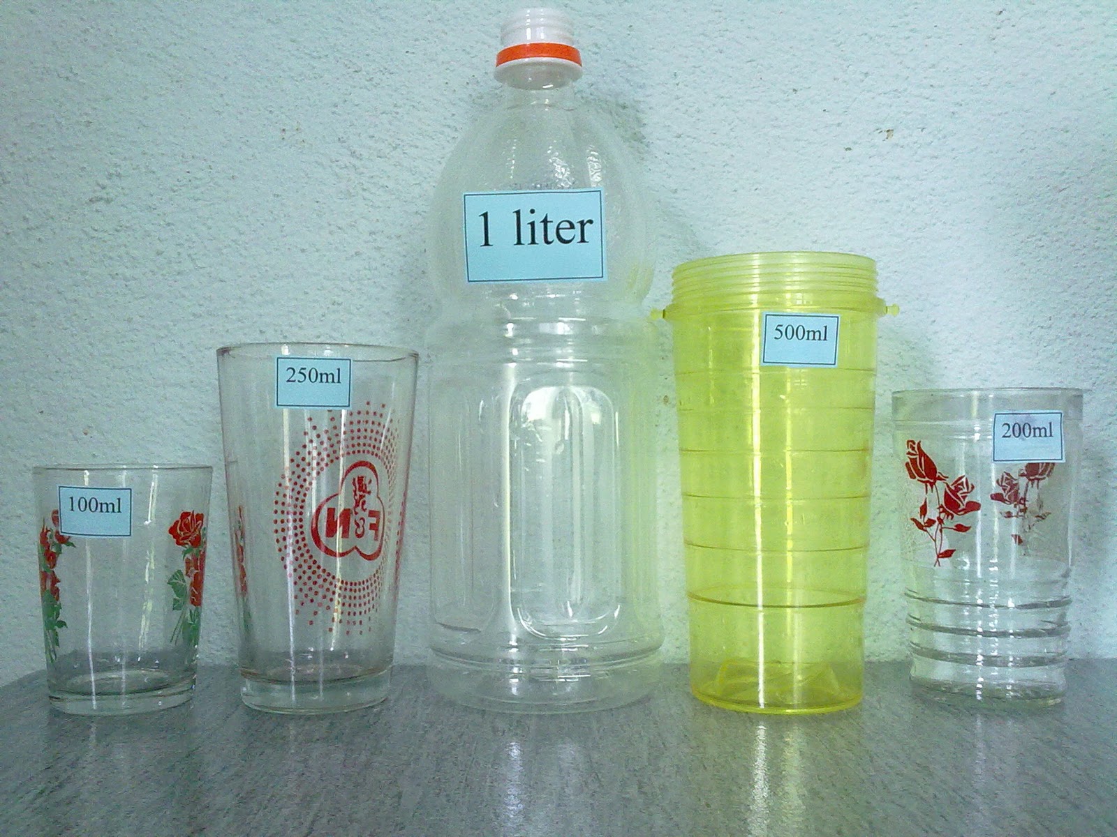 1 Liter Air Berapa Cc 9241