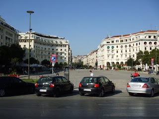 a square in Thessaloniki