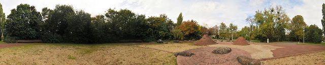 Evry daily Photo : Panoramique 360 : Les Pyramides Evry Village