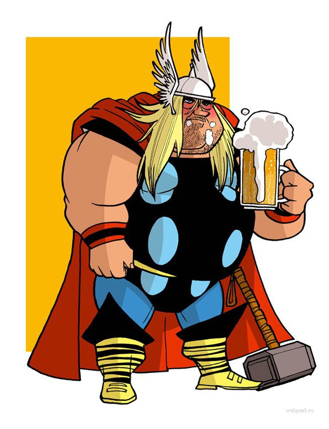 Thor Cartoon