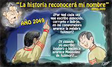 Caricatura de Cabe "La historia reconocerá mi nombre"