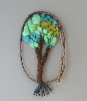 that artist woman: Woven Tree Wall Hanging