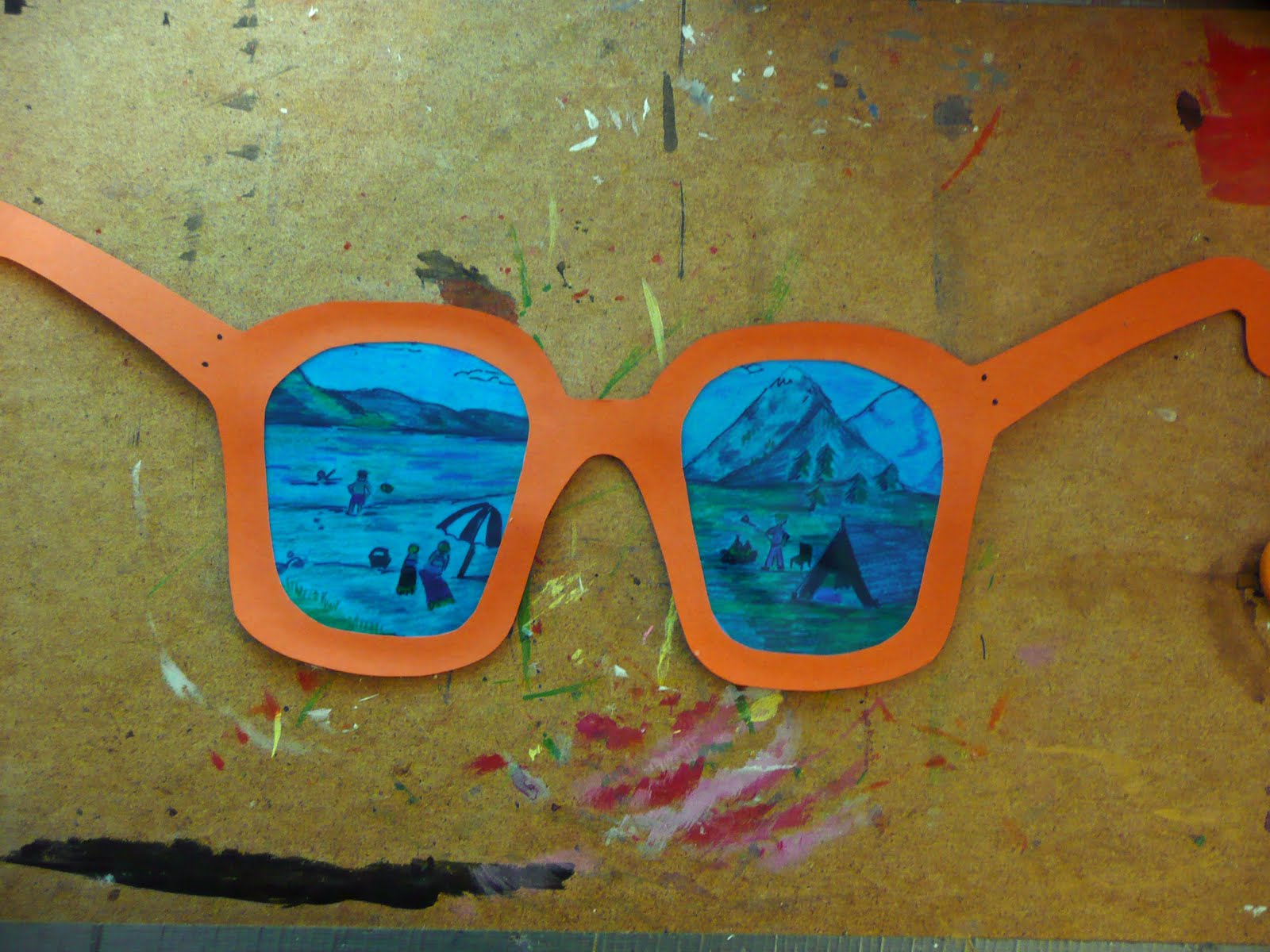 that artist woman Sunglasses Art Project