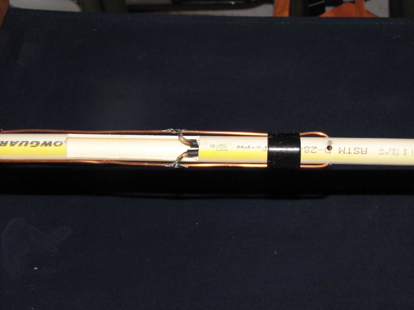 BiGyver Keith Walker, Nashville, Tennessee Slim Jim 2 Meter Antenna