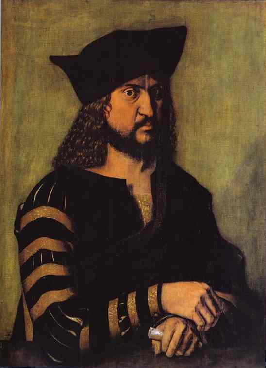 [Albrecht+Durer.+Portrait+of+Frederick+the+Wise.+1496.+Tempera+on+canvas.+Staatliche+Museen+zu+Berlin,+Ge.jpg]