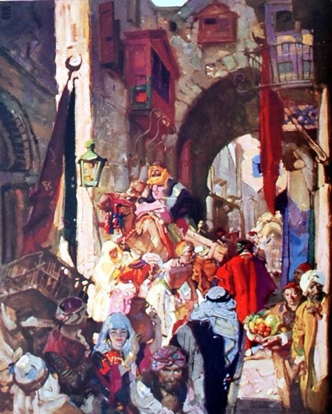 Art and Influence: Dean Cornwell paintings for City of the Great King