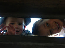 kids playing on stairs