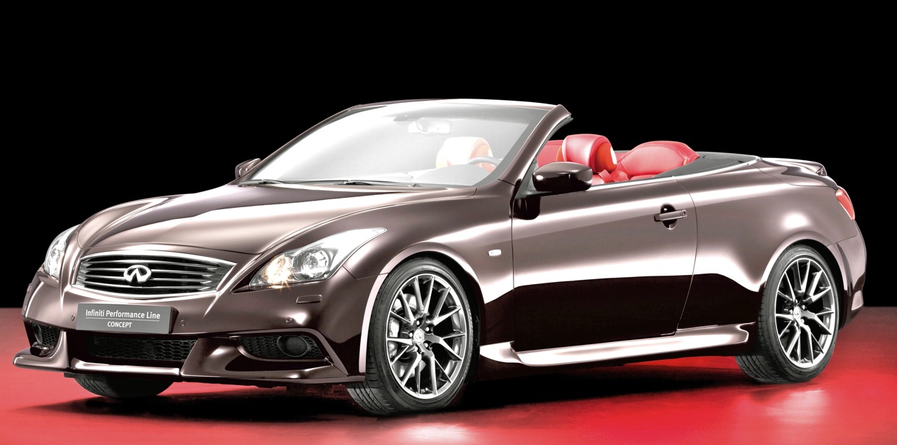 INFINITI IPL G CONVERTIBLE CONCEPT PARIS BOUND!