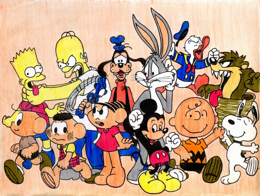 Portfólio de Rogerio Ferraz da Silva: 1999 - Cartoons Characters