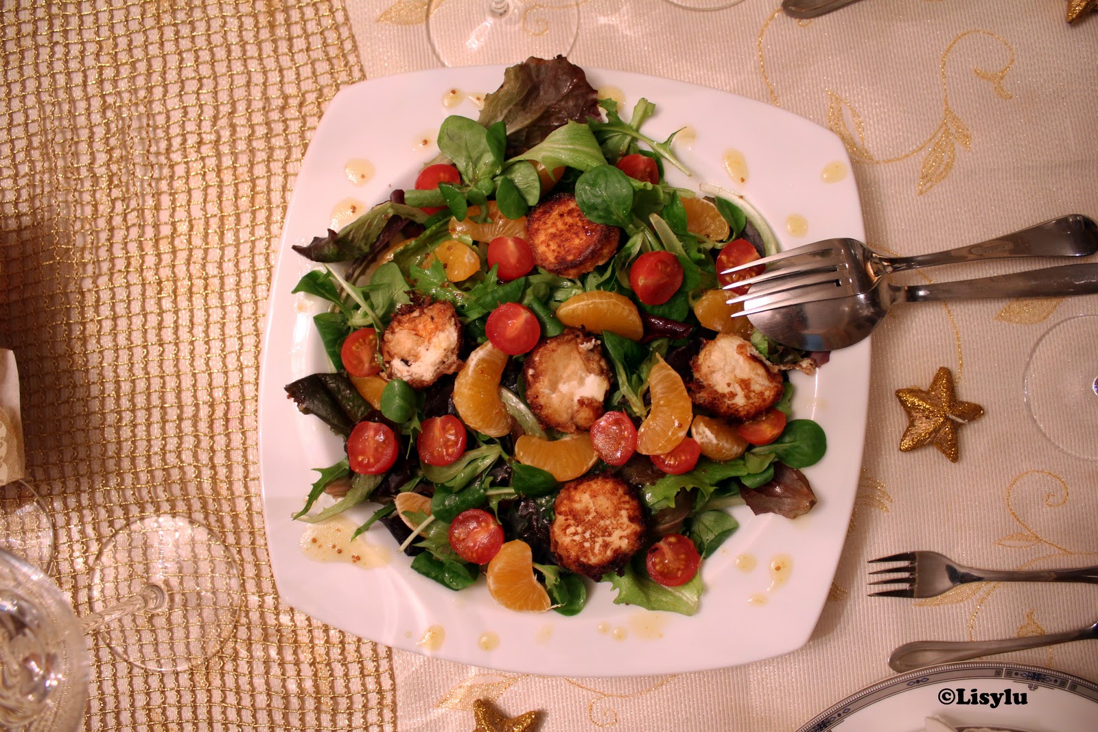 Ensalada con Aliño de Mostaza y Miel - El blog de Lisylu