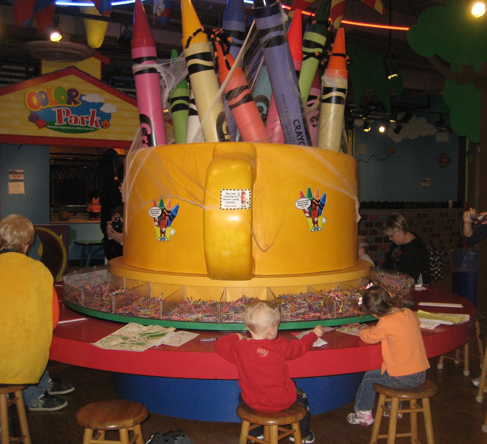 PSU Schwarz Fam: Crayola Factory