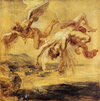 'The Fall of Icarus' by Peter Paul Rubens