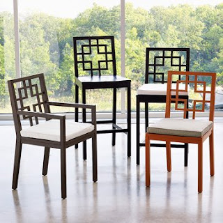 Four Chippendale Chairs from West Elm