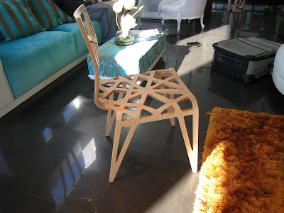 white oak plywood chair from White Orchid