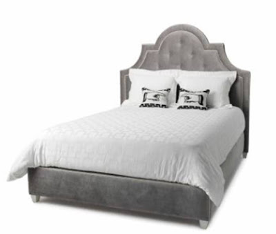 Dimensionsqueen  on Jonathan Adler   Woodhouse Queen Bed    2 250  68  High With Tufts
