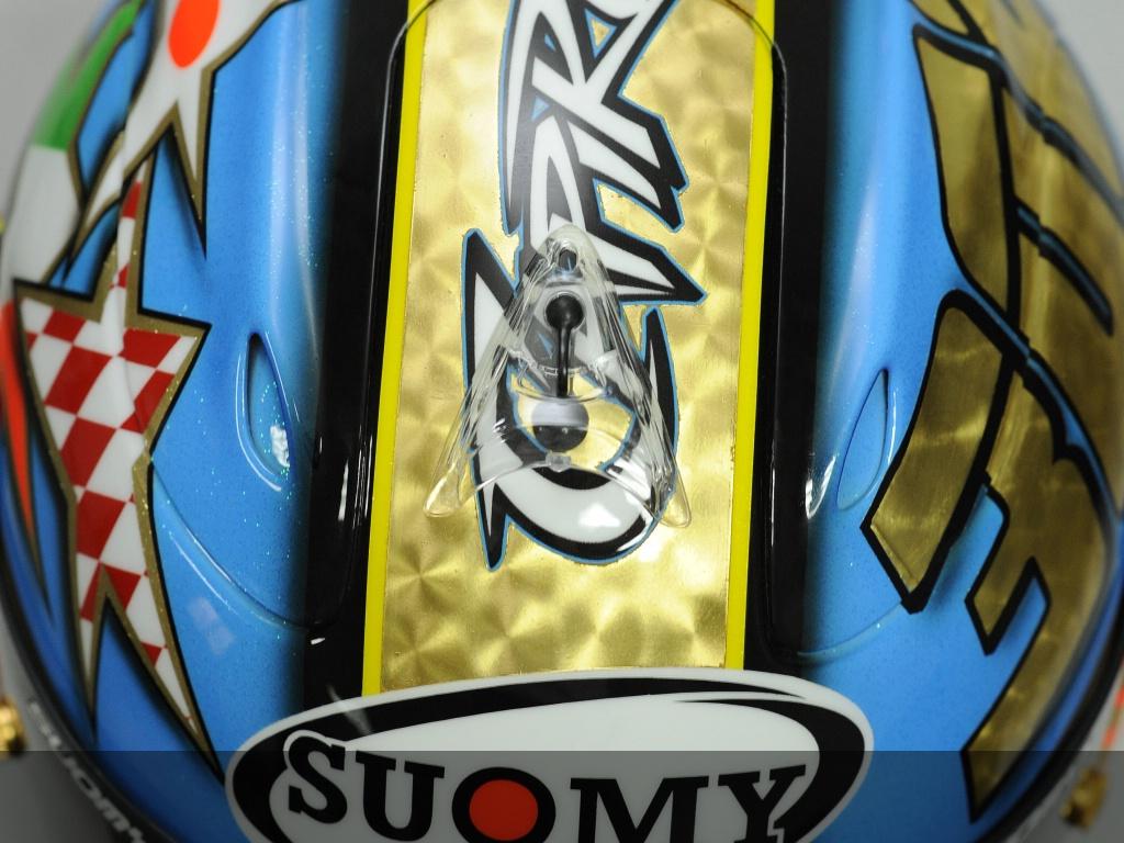 CASQUE MOTO GP Altaya 1/5 - Loris Capirossi