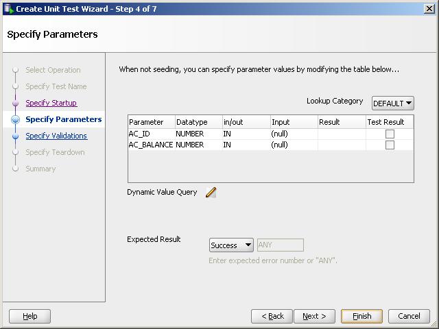 Computing: Oracle SQL Developer - UNIT TESTING