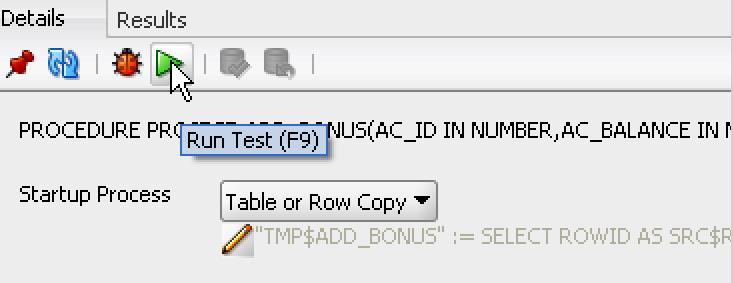 Computing: Oracle SQL Developer - UNIT TESTING