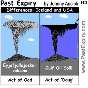 [CARTOON] Difference between Iceland and USA Part 2.  images, pictures, US, Iceland, cartoon, environment, pollution, volcano 