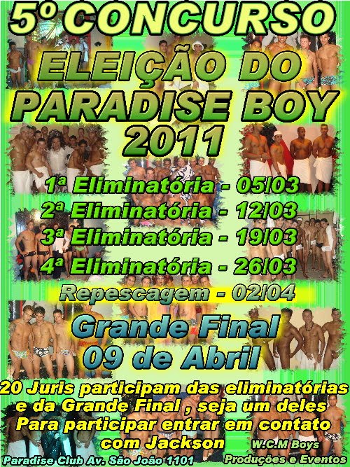 CONCURSO PARADISE BOY 2011