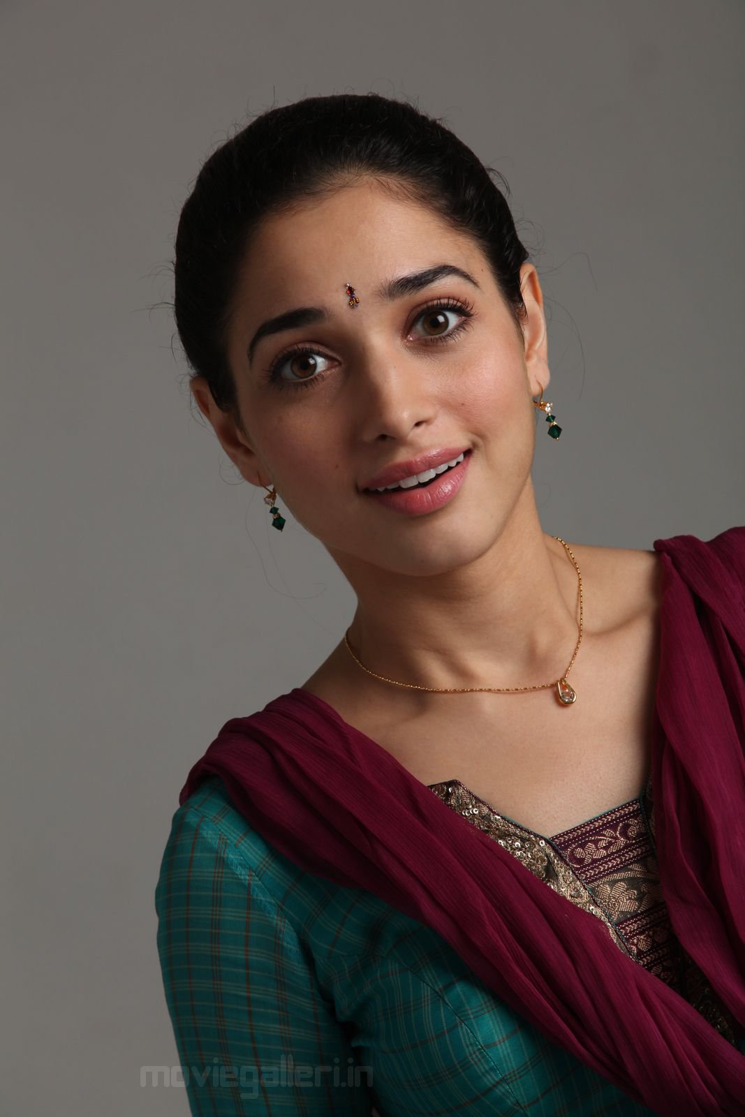 Tamanna Beautiful Photo Shoot Stills in Salwar Kameez | New Movie Posters