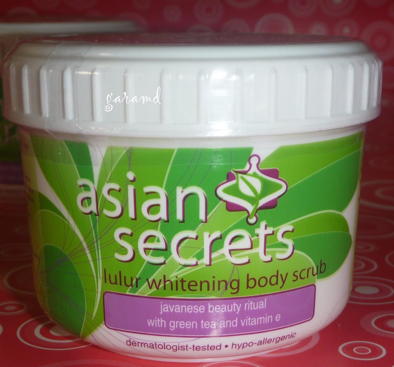 Shopaholic Girl Asian Secrets Lulur Whitening Body Scrub