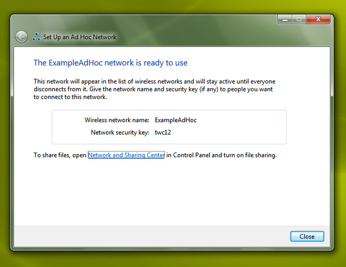 ad hoc network mac address ad hoc network mac address