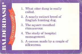 ClickRich: A lesson in healthcare from the game Balderdash(TM)