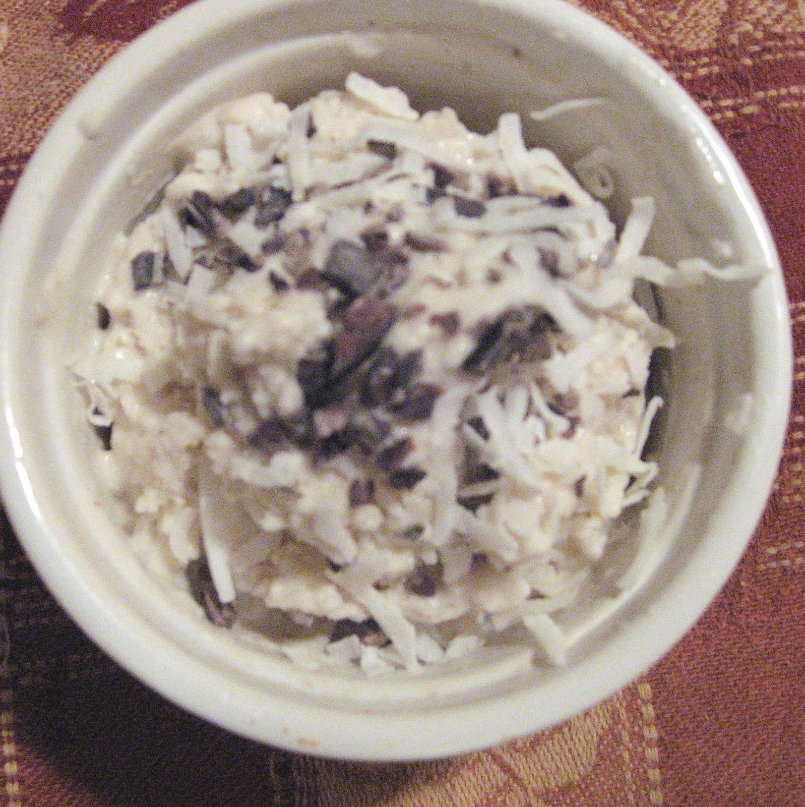 Serve with shredded coconut, cacao chips, maple syrup, etc.