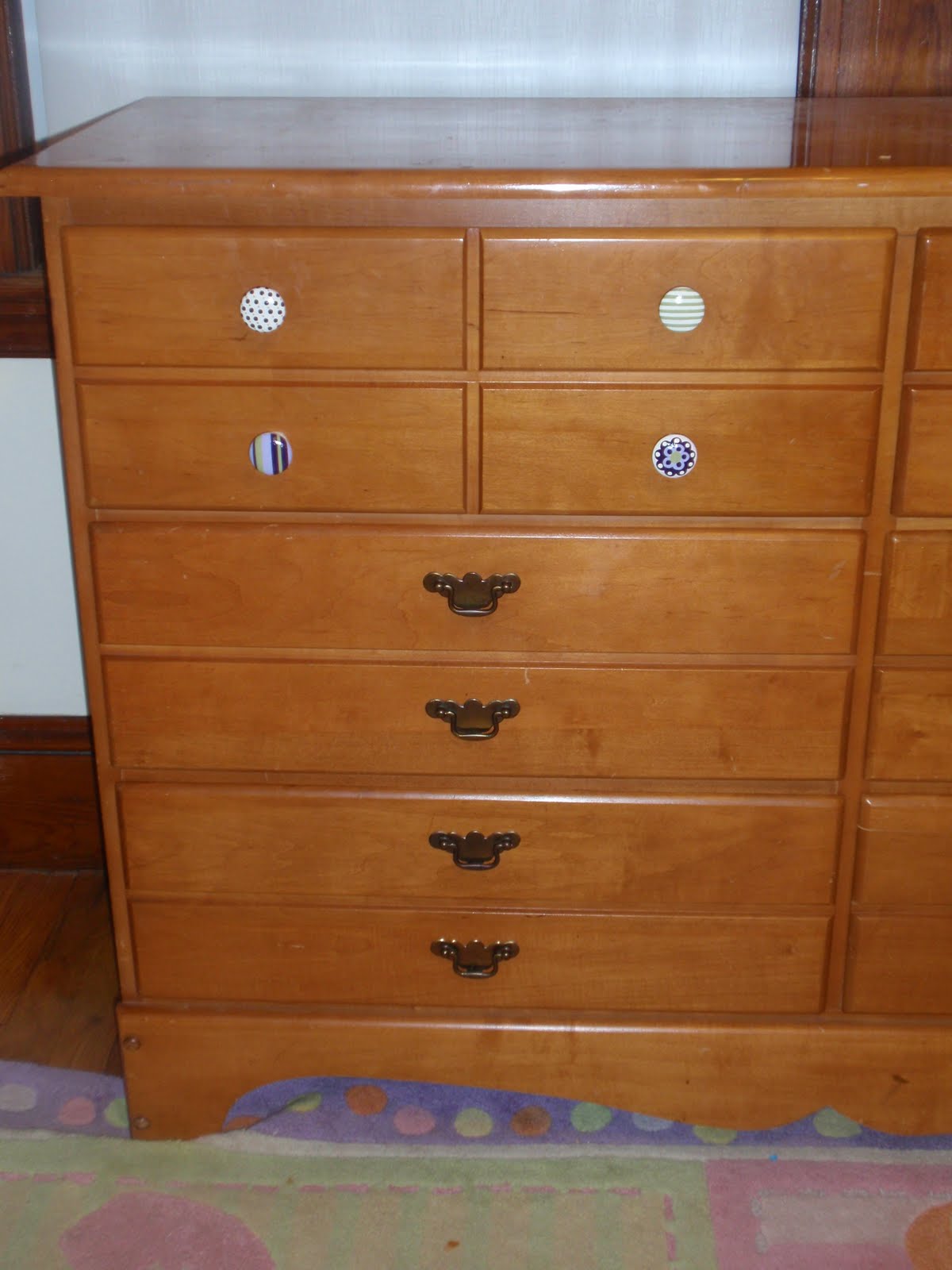 Diary Of A Crafty Lady Hand Painted Dresser Drawer Knobs