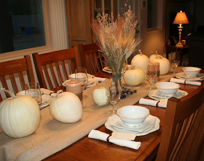 Moore Minutes: Thanksgiving Table 2009 and the Kid's Table too!