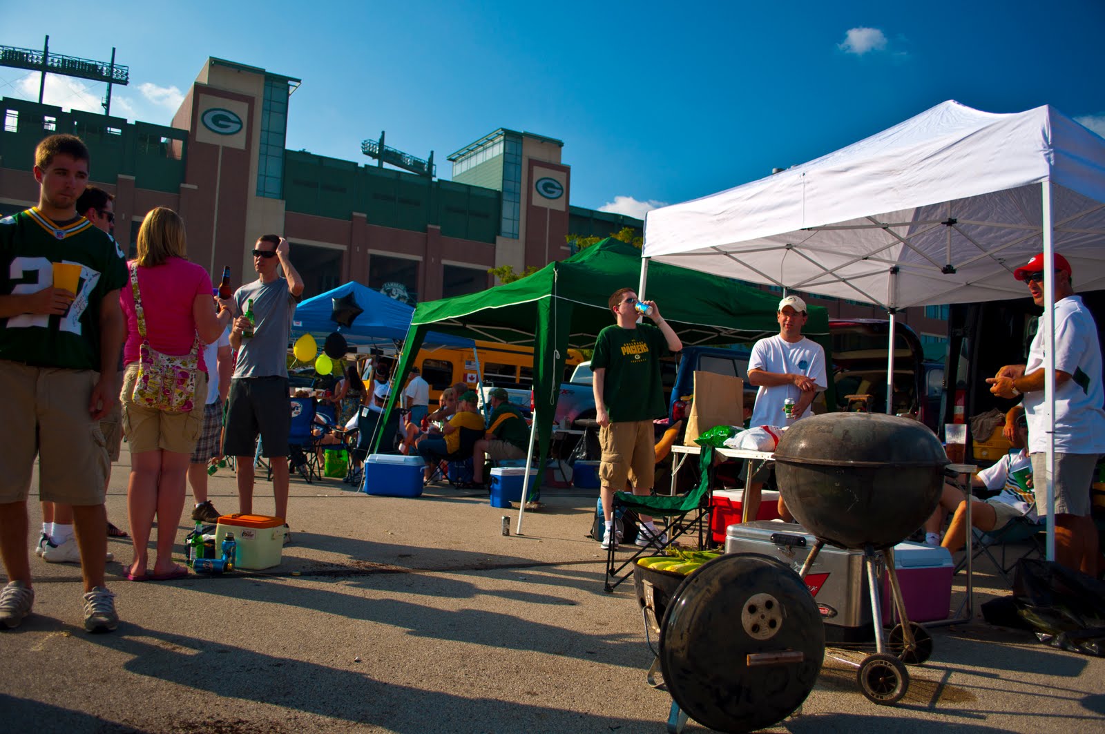 Project 365 Bonus Shots Packers Preseason Game Tailgating 8/14