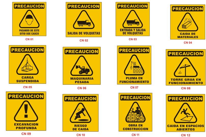 Salud Ocupacional Señalizacion Industrial_Señales de Construccion