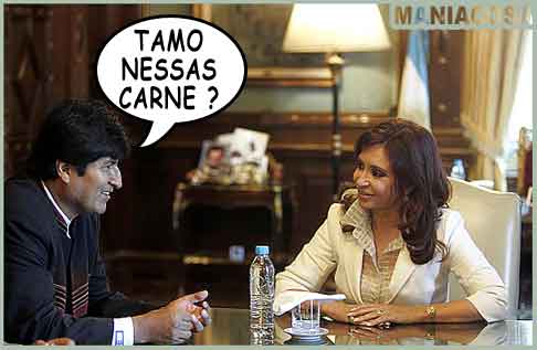 Cristina Kirchner - Evo Morales