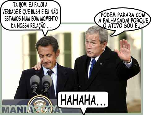 geroge w bush nicolas